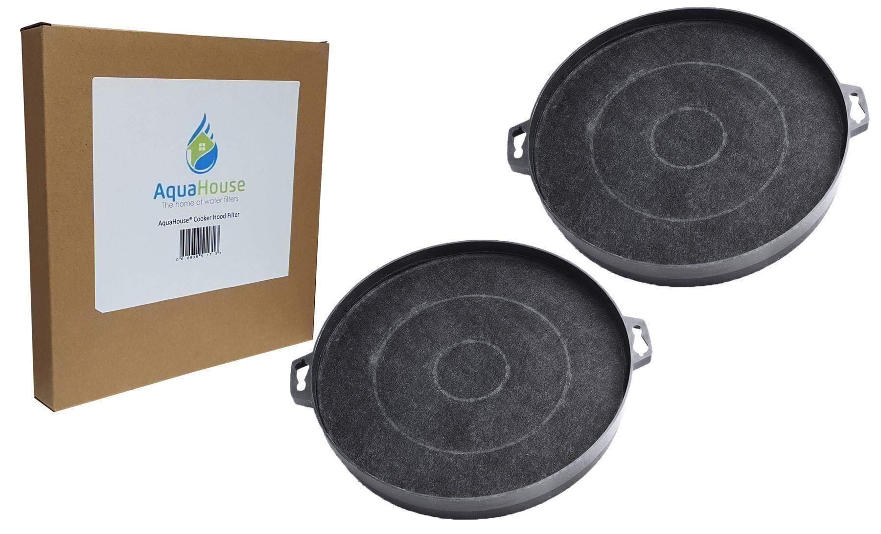 2X AquaHouse Compatible Charcoal Cooker Hood Filter for FAR, Fagor, Faure and Various Brands of 210mm Cooker Hood Filter (CHF02F)