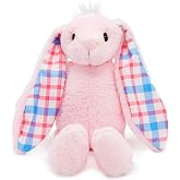 Plushible Bunny Stuffed Animal for Kids, 18" (Pink) &ndash; Plush Toy
