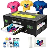Qilpho A3 DTF Printer 1390, T-Shirt Direct-to-Film Machine, Auto Cleaning | A3 DTF Printer, 1390 Direct-to-Film, White Ink Circulation, Auto Cleaning, Starter Kit, for T-Shirts