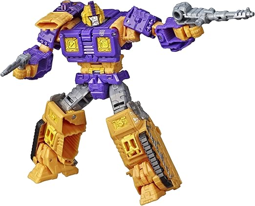 yellow transformer toy