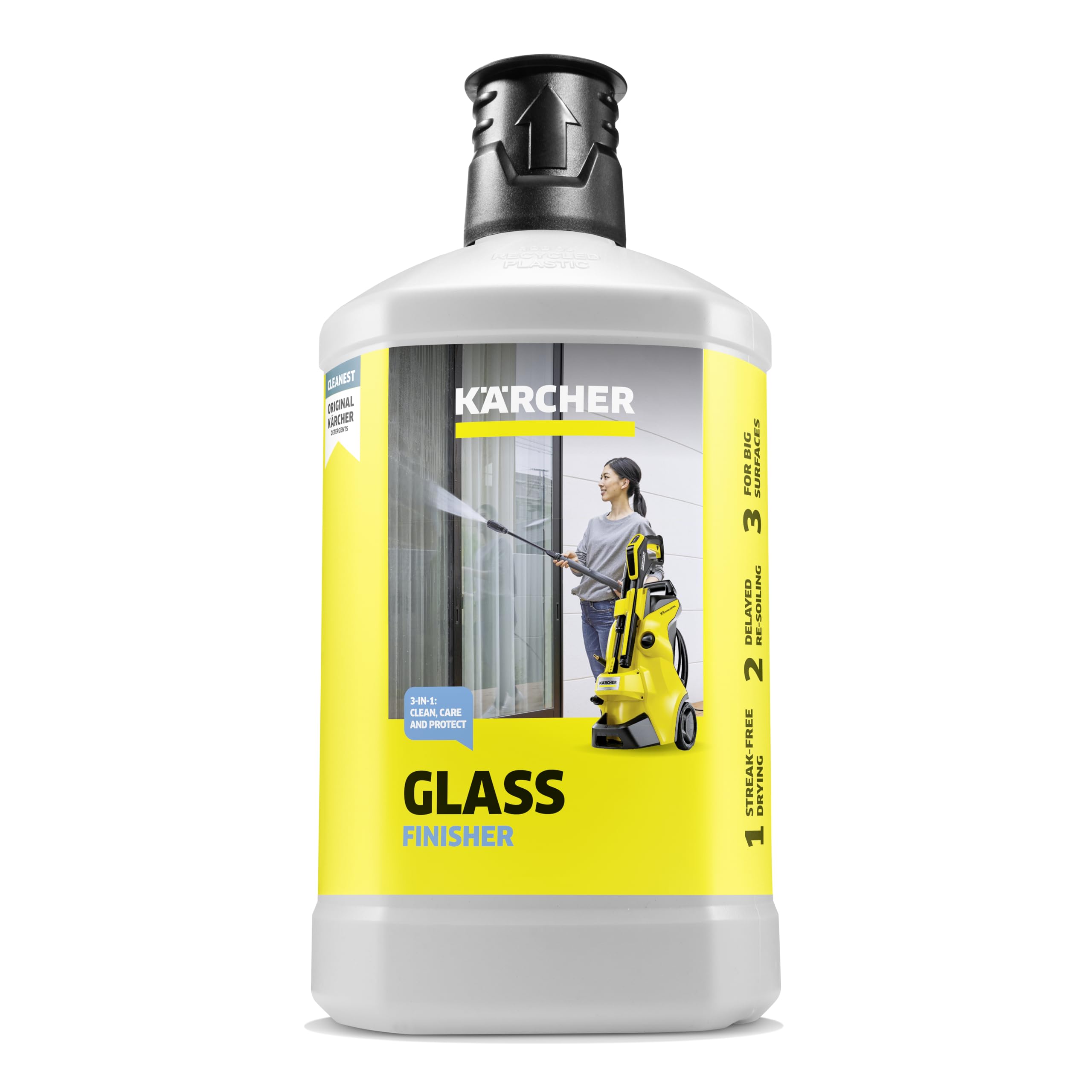 Kärcher 6.295-474.0 3-in-1 Plug and Clean Glass Cleaner, White