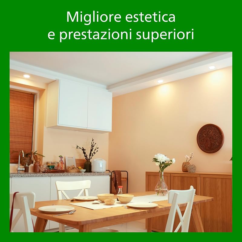 Diamond Cut UltraEfficient, Faretto ad incasso, Seconda generazione, 2W, 310lm, 80cm, Luce Bianca Calda 3000K, Bianco — foto 4 di 8