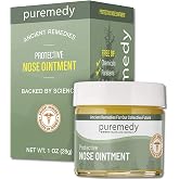 Puremedy Protective Nose Ointment, 1 oz | All-Natural, Helps Soothe and Relieve Symptoms of Dry, Cracked, and Sore Nostrils, Creates Protective Barrier