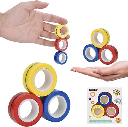 magnetic finger spinner