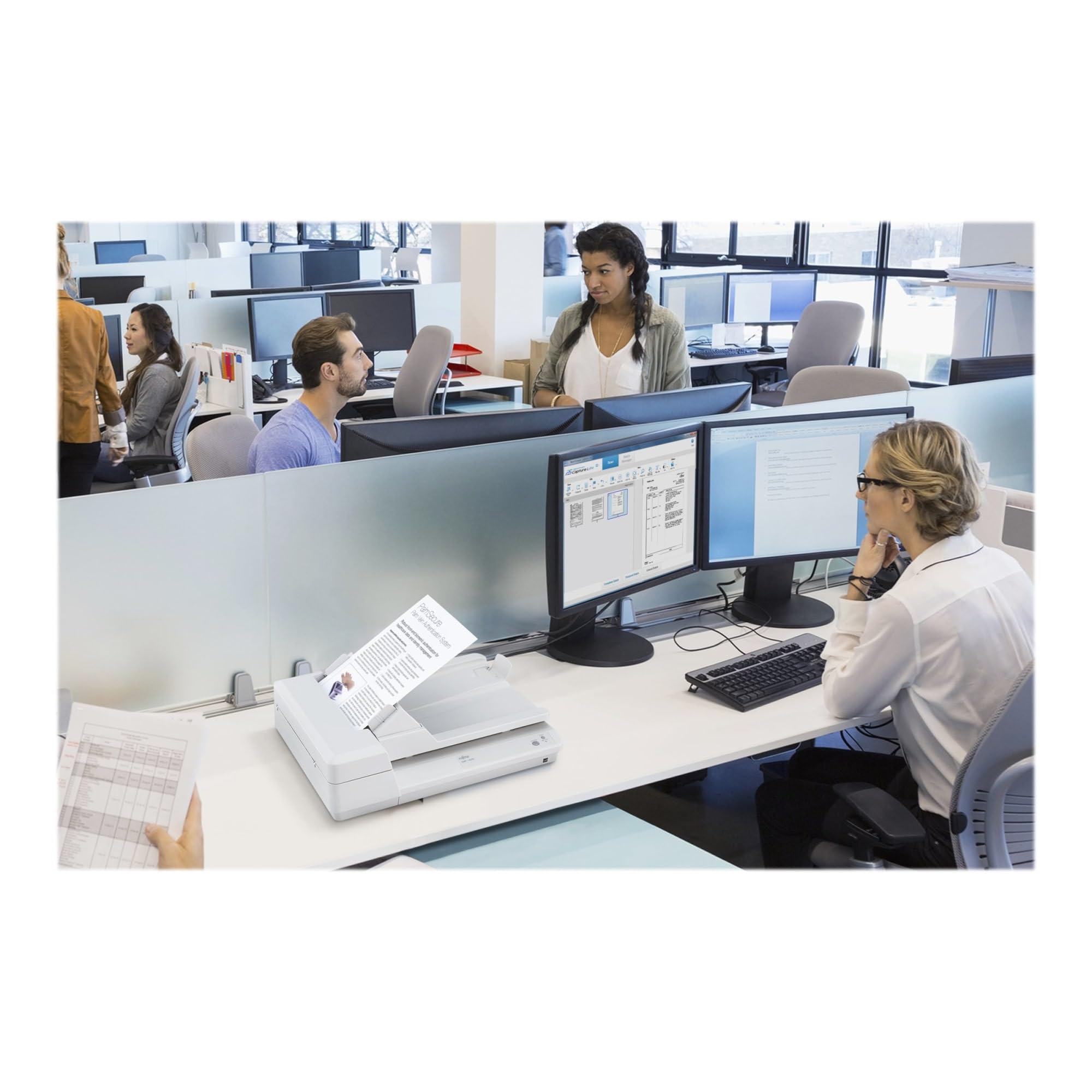 RICOH SP-1425 Price Performing, Color Duplex Scanner with Flatbed and Auto Document Feeder (ADF)