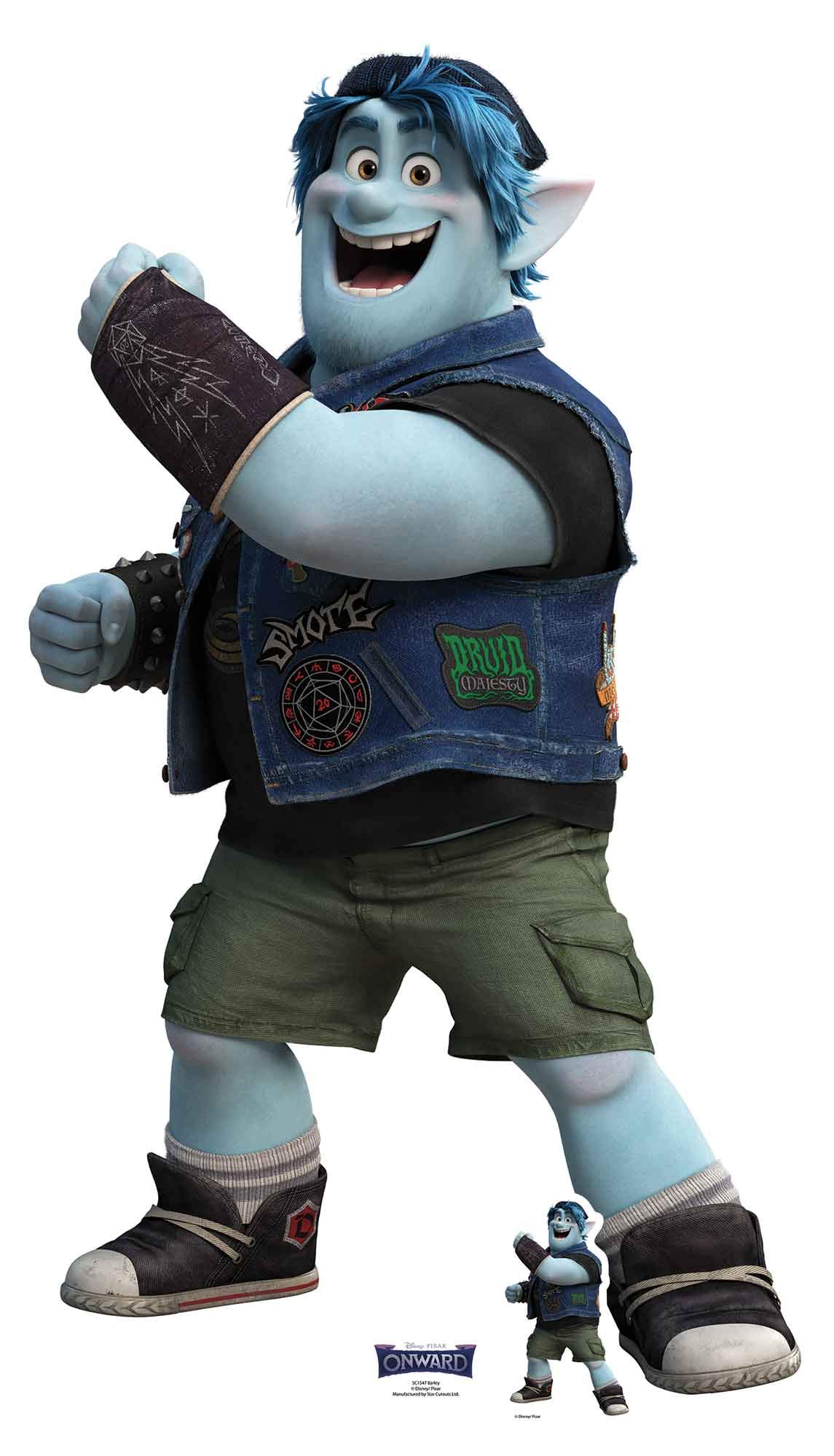 Star Cutouts Ltd SC1547 Barley Onward Lifesize Cardboard Cutout/Standee/Standup Talking Point, Fun for Events and Parties, Multicolour