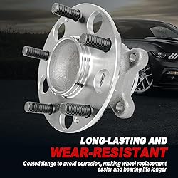 Pair 512256 Rear Wheel Bearing Hub Assembly