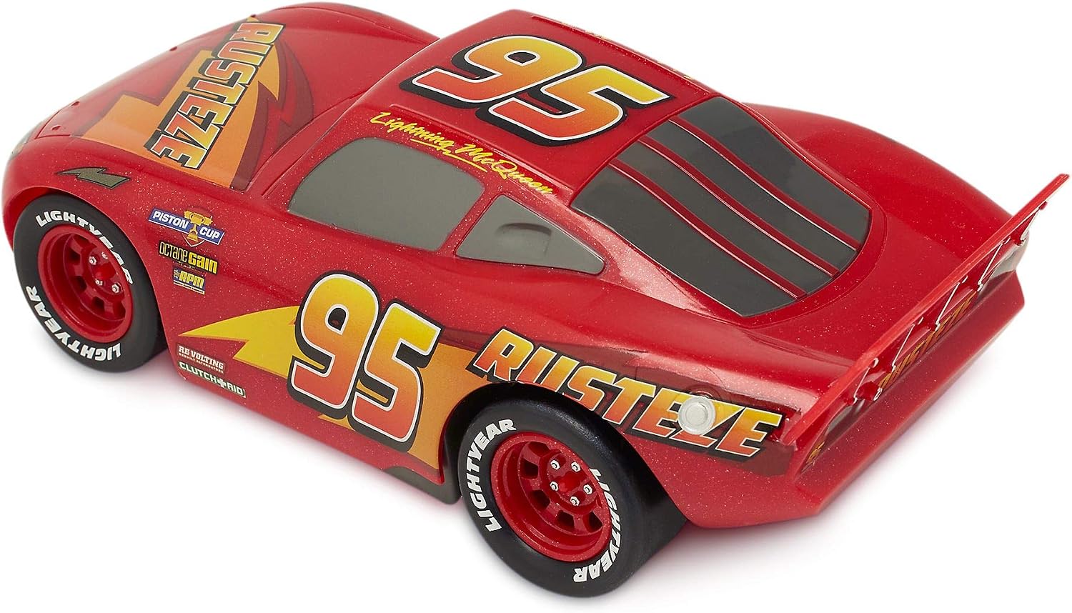 Disney Store Lightning McQueen 6'' Remote Control Car Pixar Cars - Image 4