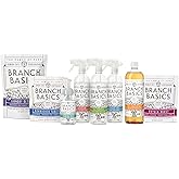 Branch Basics Ultimate Kit: Surface Cleaners, Hand Wash, Laundry, Dish Tabs | Refillable Plastic Bottles + Concentrate, Oxygen Boost, Laundry Detergent, &amp; Dish Tabs. Fragrance-Free, Plant-Based Formulas