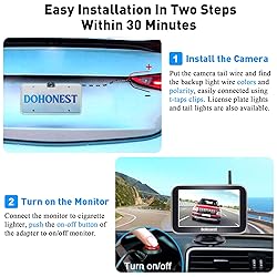 Wireless Backup Camera 5-Inch for Truck: Easy Setup