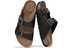 Project Cloud 100% Genuine Leather Flat Sandals Women Comfortable Beach Essentials Womens Sandals Memory Foam Vacation Essentials Comfy Women's Sandals Slides for Women Footwear