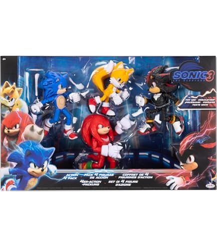 Amazon.com: Sonic Prime: Deluxe Box V2-12 Pack Collectible Figures