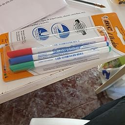 BIC Velleda 1721 Caja de 24 unidades, marcadores de pizarra punta ...