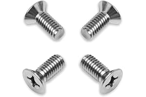 Prime Ave Stainless Steel Brake Disc Rotor Screws Compatible/Replacement For Acura & Honda 936-000-601-40-H (Pack of 4)