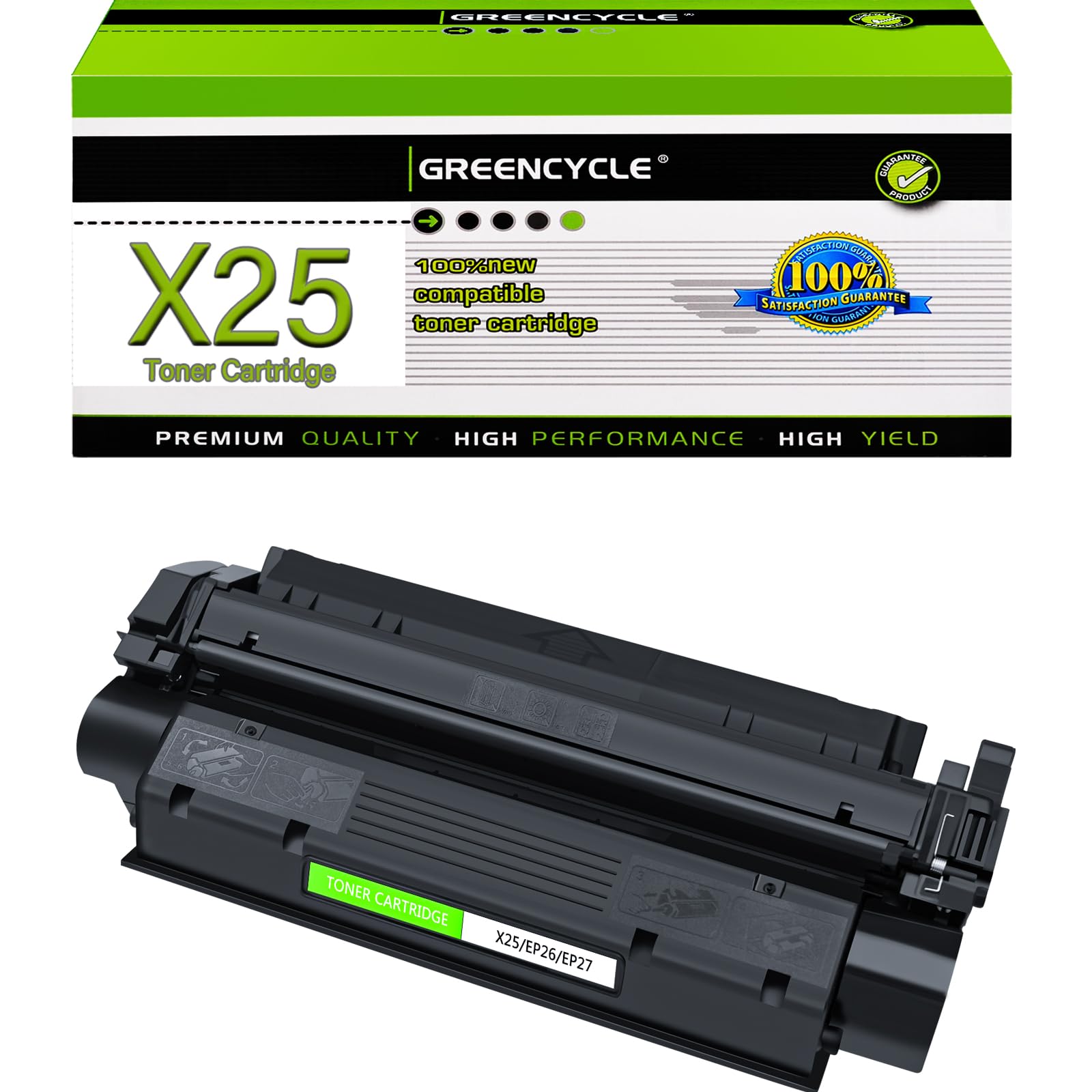 Photo 1 of greencycle High Yield Compatible for Canon X25 X-25 8489A001AA Toner Cartridge Replacement