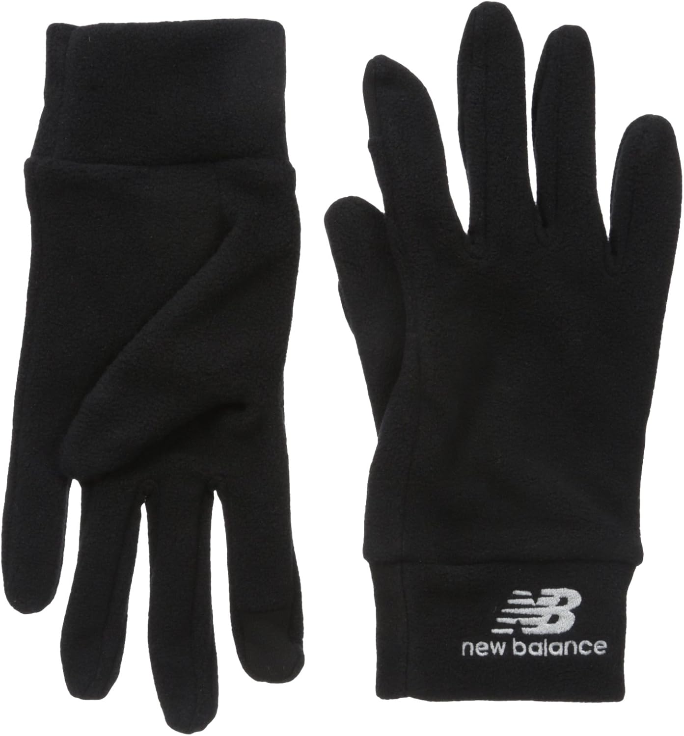 New Balance Adult Heavyweight Fleece Gloves, Black, Large/Extra Large