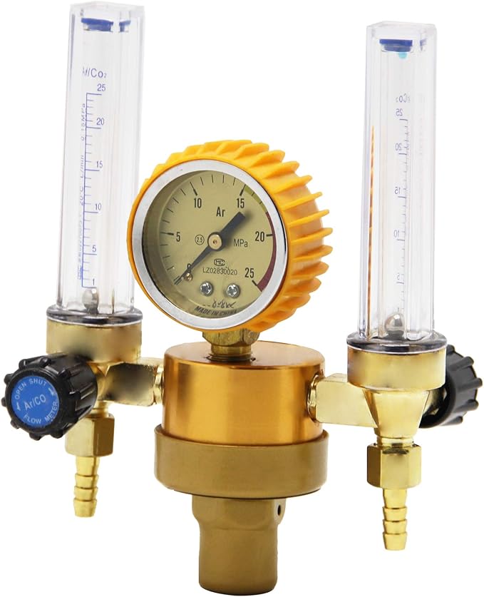 Hanchen Welding Regulator Double Meters Argon Regulator Argon Gas Flow