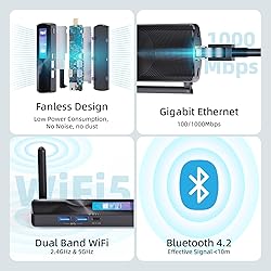MeLE PCG02 Mini PC Stick Fanless N4000 4GB Ram