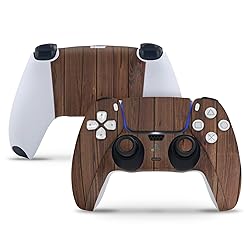 PS5 Disk Console Wood Skin Decal Mahogany Vinal