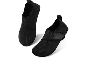 L-RUN Toddler Water Shoes Barefoot Aqua Socks Kids Swim Shoes for Beach Pool Surfing Yoga