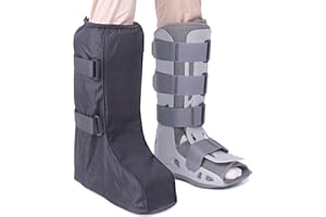 ARUNNERS Walking Boot Cover Hook Loop (High, Medium)