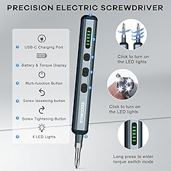 Mini Electric Screwdriver, 68 in 1 Mini Precision