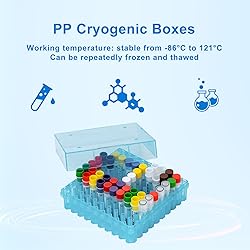 CryoKing 2 In 100-Well Polypropylene Lab Freezer