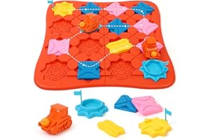 GIAT Logical Road Builder Games - Best Birthday Gift for Girls and Boys Ages 3-5, 4-7, 6-8, Educational STEM Brain Teasers and Puzzle Toys, Early Learning and Problem-Solving Toys for Kids