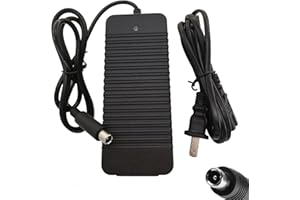 YAREMYEYE 42V 2A Charger for Segway Ninebot Scooter Compatible with Aovo pro/Aovopro, Bird, Volpam, Lime, Lime-S, Skip, Spin and Hiboy S2R, Xiaomi M365, Ninebot G30LP E22 E25 E45 ES1 ES2 ES4 36V Li-ion Battery