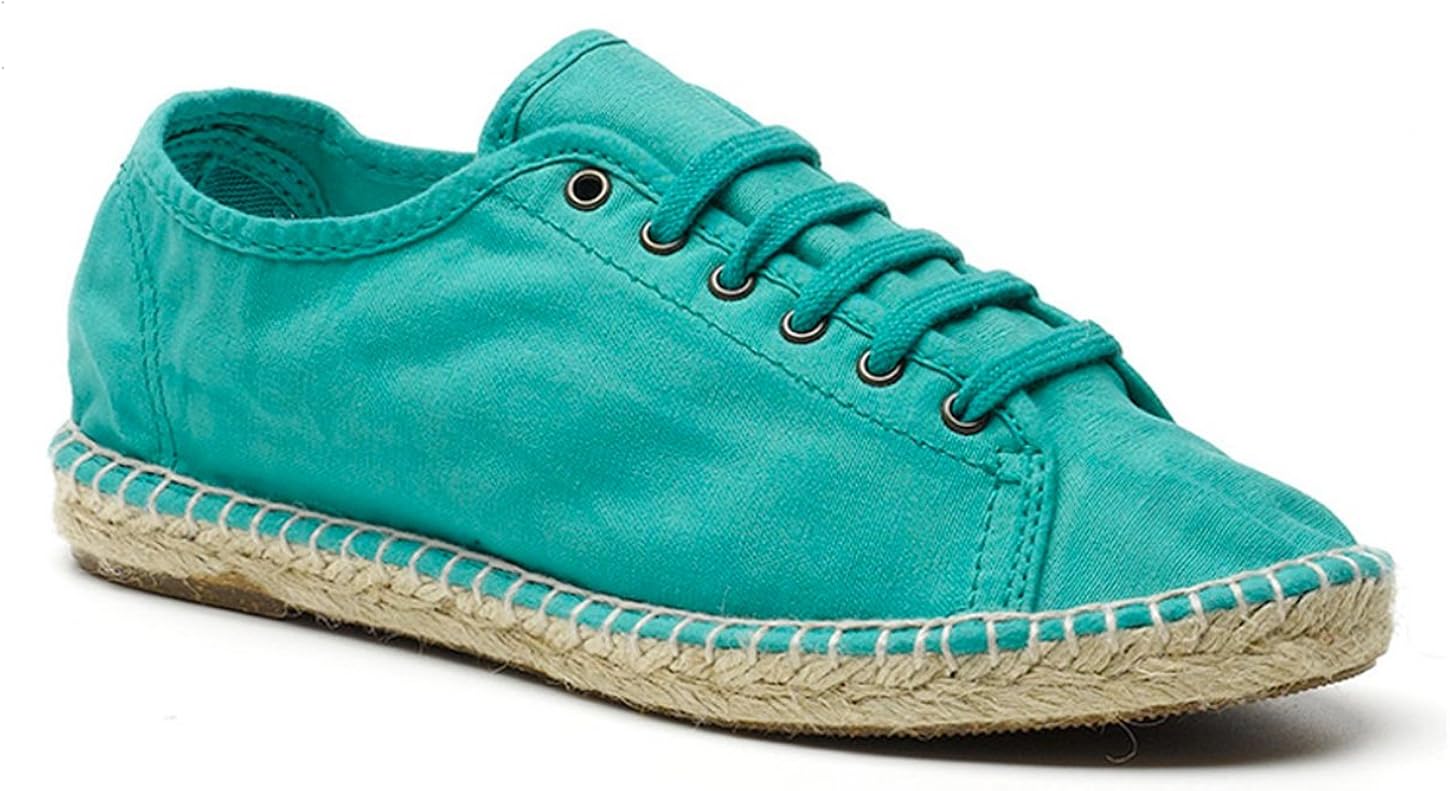 Natural World Eco Jute-Turnschuhe Damen - Ökologische Schlupfschuhe Aus Baumwolle