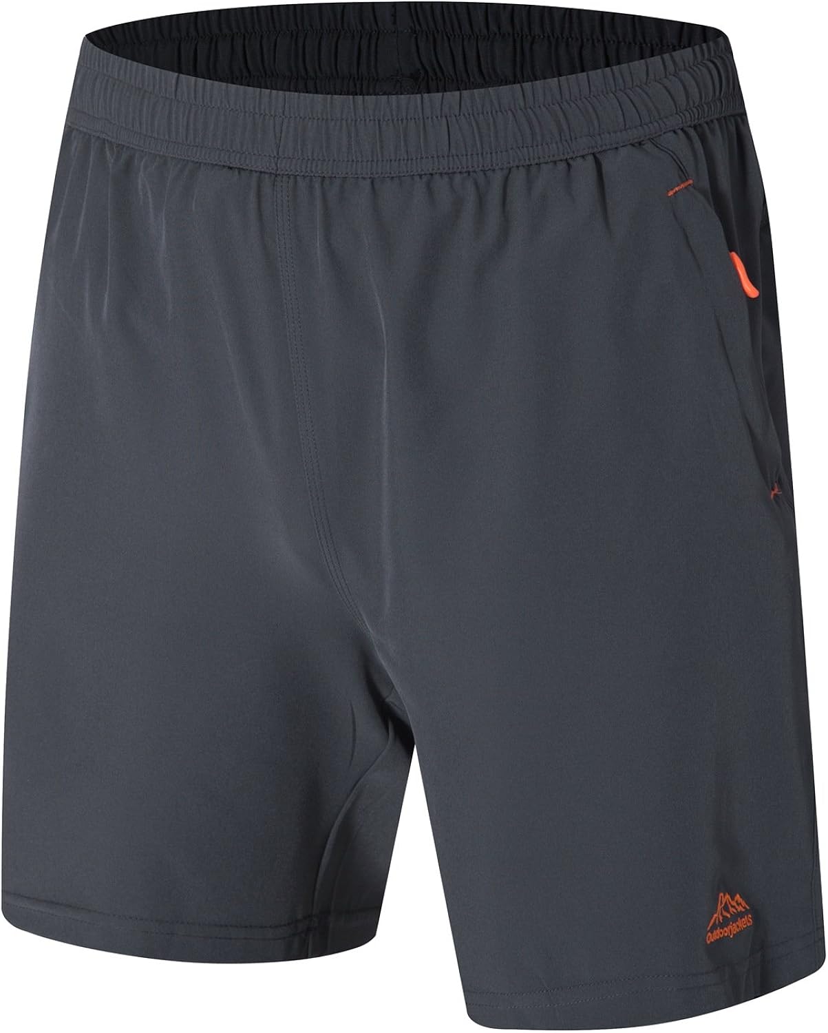 TBMPOY Men's Outdoor Sports Quick Dry Gym Running Shorts Zipper Pockets: Clothing