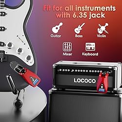 Wireless Guitar System: 164 Feet Range Wireless