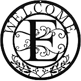 BVLFOOK Personalized Valentine Metal Wall Art for Living Room Bedroom Office Valentine Decorative Signs 12x18 Inches Black (L