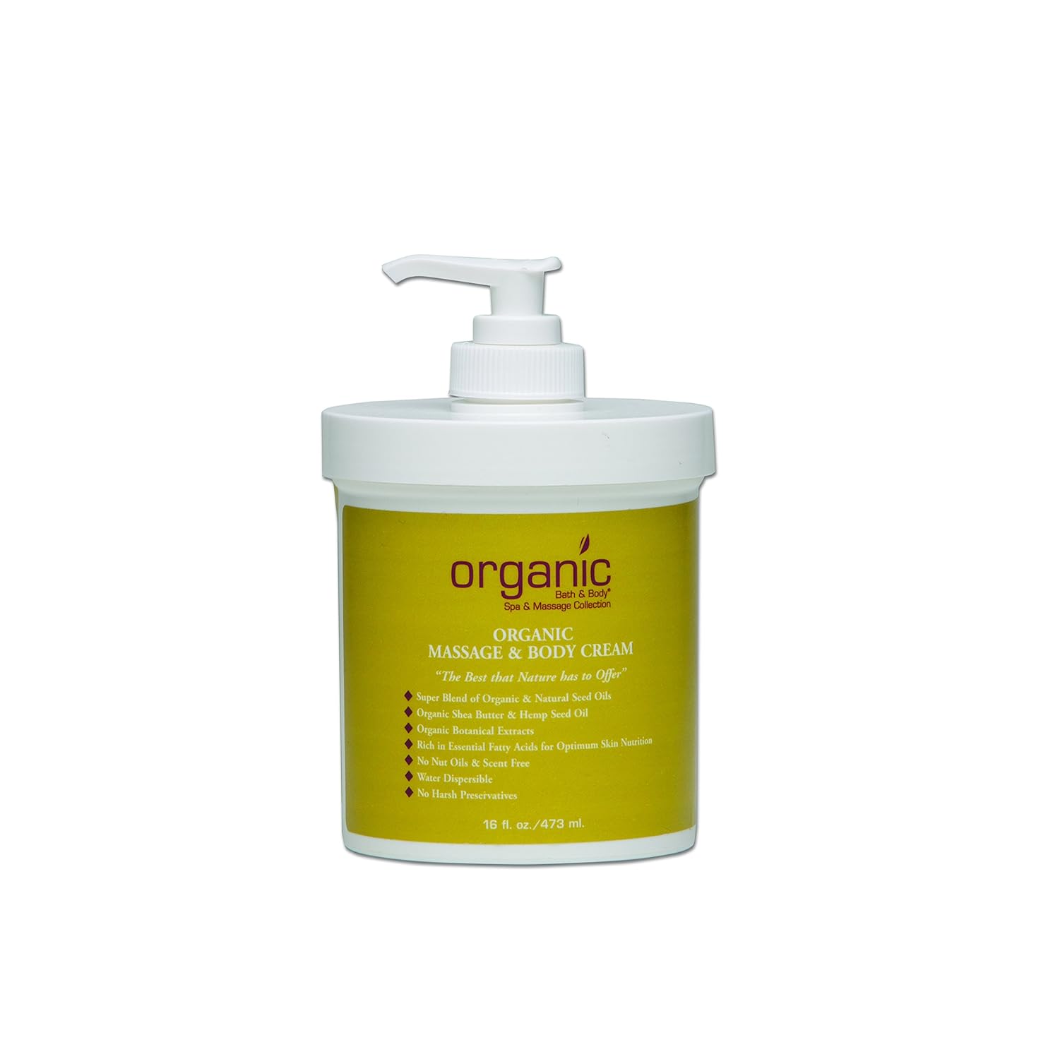 organic massage cream