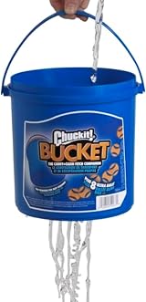 Chuckit Ultra Ball Bucket Medium Pack of 8 Durable High Bounce Rubber Dog Toy view 6