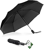 Repel Windproof Travel Umbrella with Teflon Coating