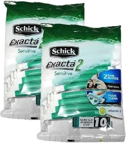 Amazon.com: Schick ST2 for Men Sensitive Skin Disposable Razor