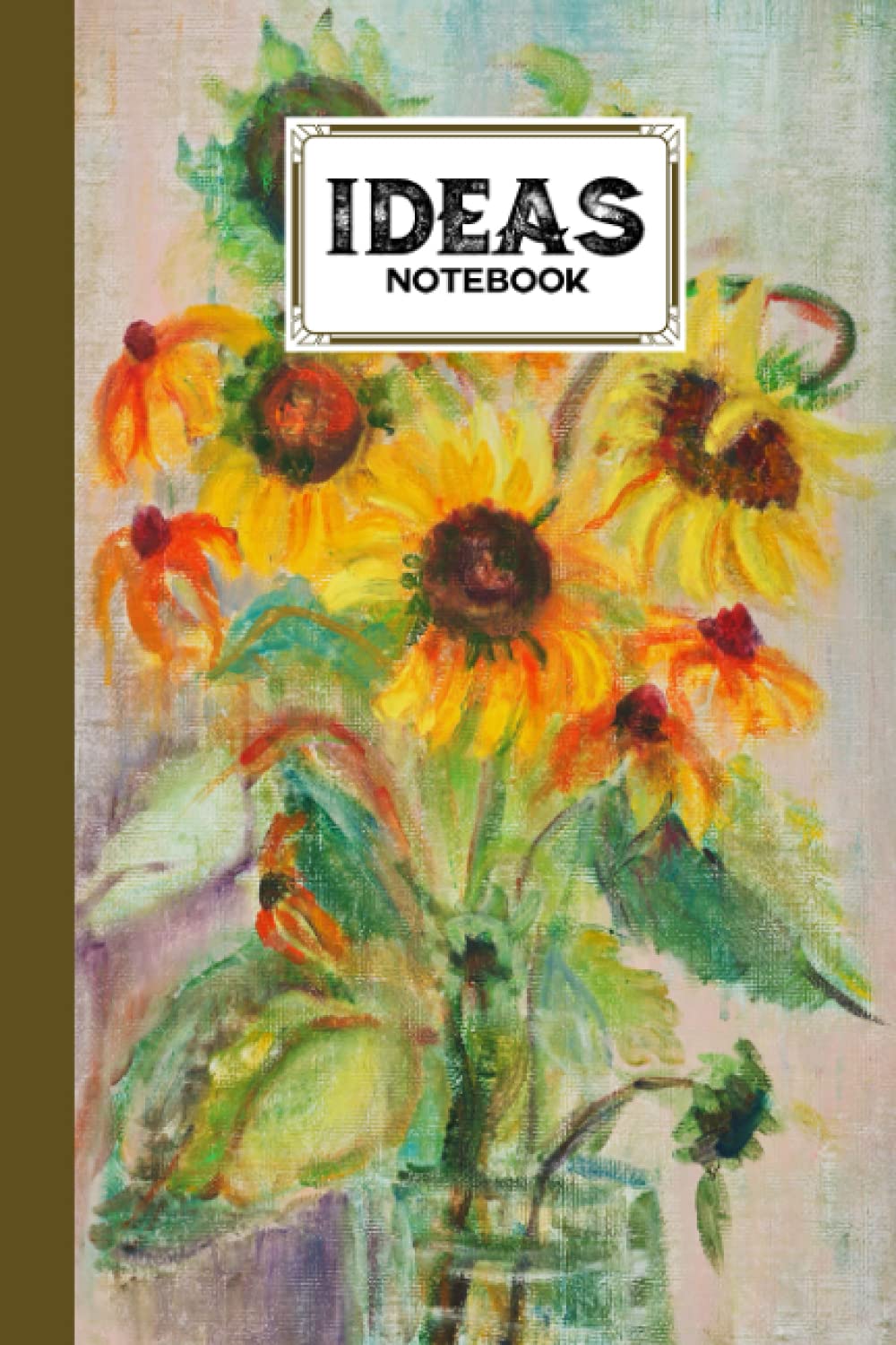 Ideas Notebook: Premium Sunflowers Oil Painting Cover Ideas Notebook, Ideas Journal/Mini Ideas Notebook/Pocket Idea Log Book 120 Pages – Size 6″ x 9″ by Ulrike Barth Ideas Notebook: Premium Sunflowers Oil Painting Cover Ideas Notebook, Ideas Journal/Mini Ideas Notebook/Pocket Idea Log Book 120 Pages – Size 6″ x 9″ by Ulrike Barth