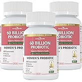 Anven Health Probiotics and Prebiotics for Women pH Balance & Digestive Health - 60 Billion Vaginal Probiotic with Cranberry & D-Mannose for Gut, Urinary, Immune Health, Vegan & Non-GMO | 270 Capsules