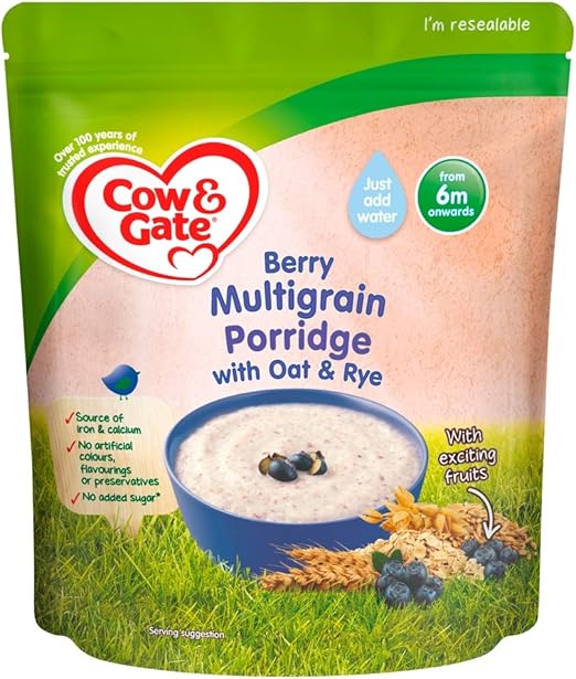 cow and gate multigrain banana porridge