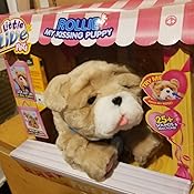 little live pets rollie my kissing puppy amazon
