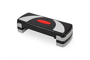 BalanceFrom Adjustable Workout Aerobic Stepper Step Platform Trainer