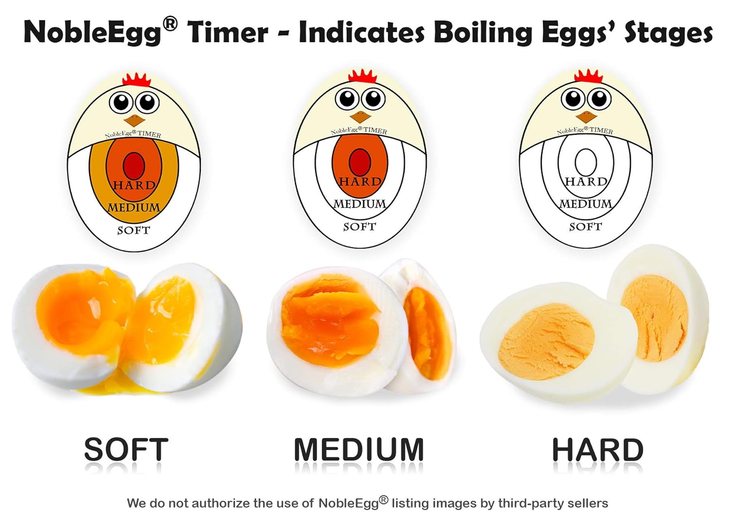 NobleEgg temporizador para huevos: Amazon.es: Hogar