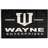 Aihccy WAYNE ENTERPRISES Batman Flag Banner 3X5 Feet Man Cave