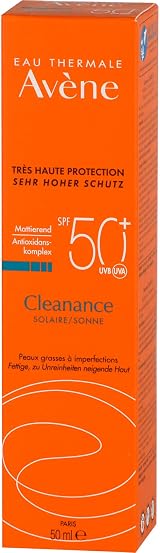 Avene SOL SPF 50+ Cleanance Face Sun Protection 50ml view 3