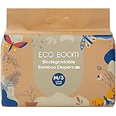 ECO BOOM Size 3 Diapers, Bamboo Viscose Diapers, Sustainable, Paper Packaging