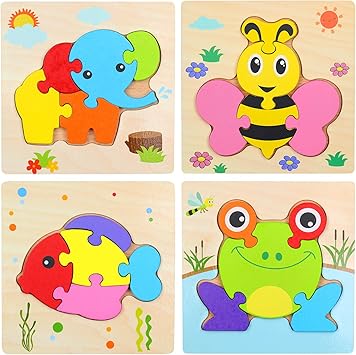 3d wooden puzzles for toddlers