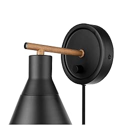 GLOBE Electric 51725 1-Light Dimmable Plug-in or