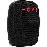 Yunseity Bluetooth Speaker for Bike, Portable Speakers with Mount, HiFi Stereo Outdoor Speaker Built in Radio Serial Connection for Cycling (Black)