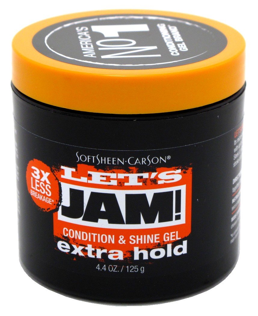 Lets Jam Condition & Shine Gel Extra Hold 4.4 Ounce Jar